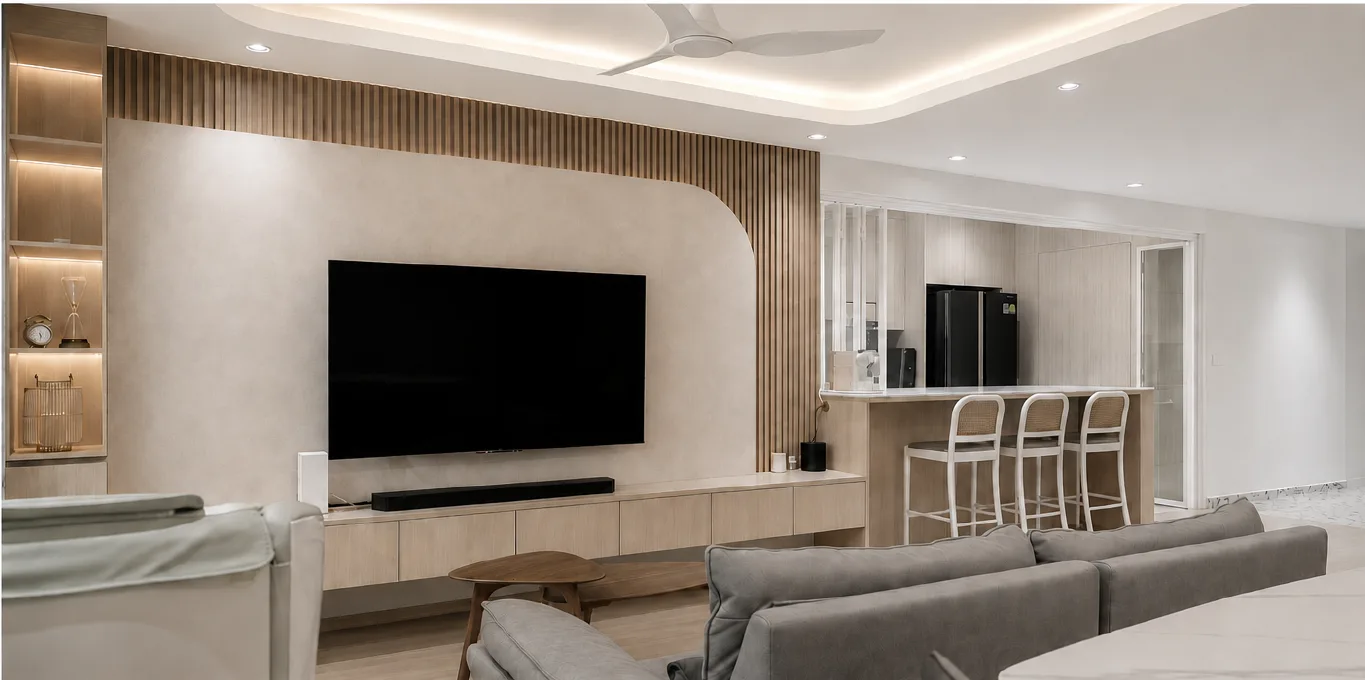 Fernvale HDB - Scandi Fun interior