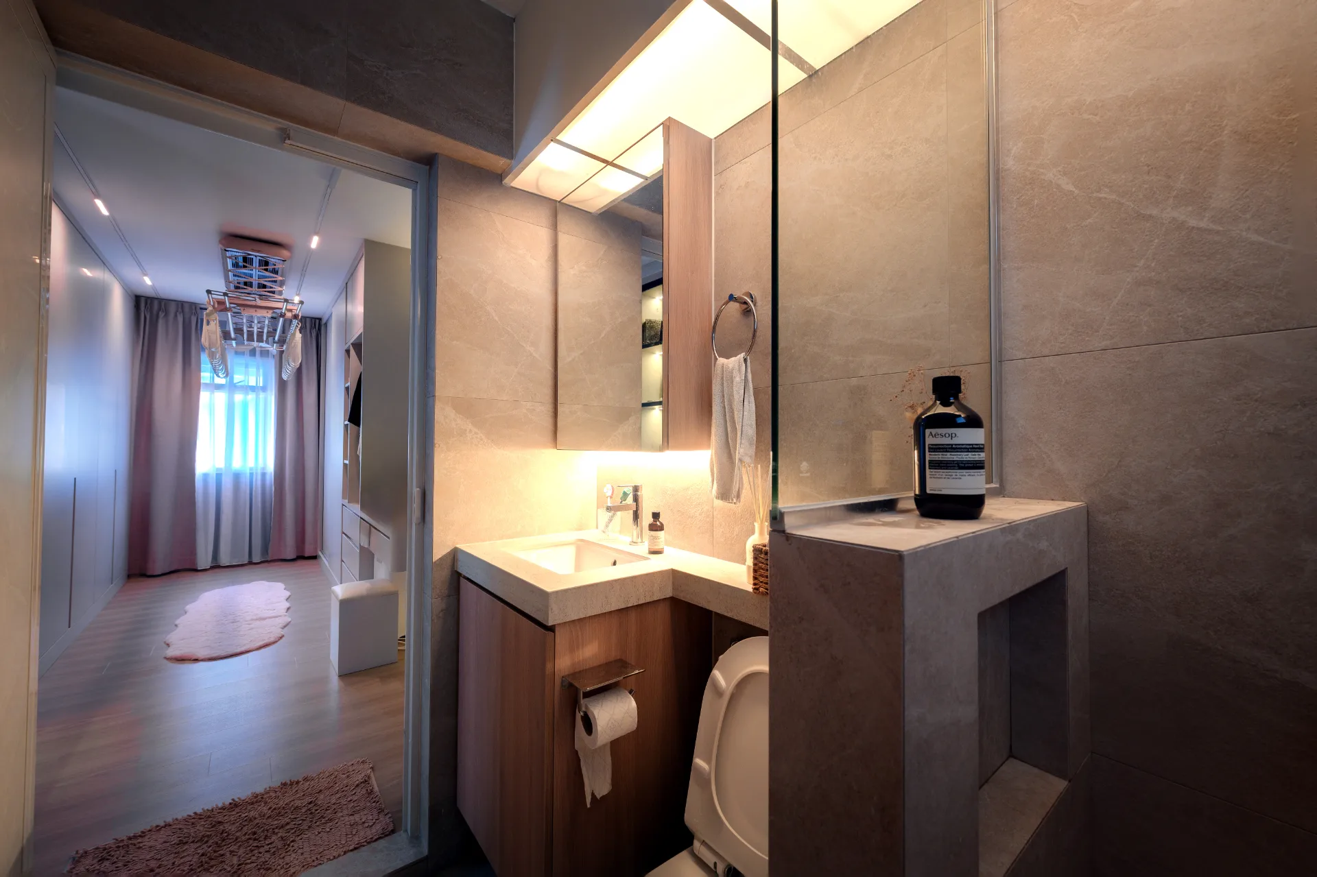 Master bathroom